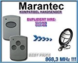 Marantec D313-868 / D321-868 kompatibel handsender, klone fernbedienung, 4-kanal 868.3Mhz fixed code. Top Qualität Kopiergerät!!!