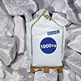 Marmorbruch Carrara Weiß 40-70 mm 1000kg Big Bag