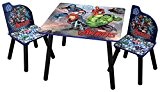MARVELs Avengers Kinder Holz Set Tisch und zwei Stühle - Kinder Schlafzimmer/Spielzimmer