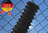 Maschendrahtzaun 60 x 60 mm, 25 ldm 150 cm anthrazit - schwarz Maschendraht Zaun Rolle Zaunrolle