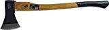 MASTERP Rheinische Axt 1250Gramm (stabiler Hickory-Holzgriff, spezial gehärtete Klinge, TÜV + GS)
