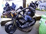 Maulwurf auf Motorrad - Tierfiguren - M034