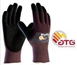 MaxiDry 3/4 Coated - 56-425 Nitrile Foam Palm Coated Work gloves - 9/L by ATG