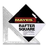 Mayes 11059 7" Aluminum Rafter Angle Square by Great Neck Saw