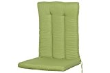 MBM Sitz- und Rückenkissen für Sessel Elegance Romeo in hellem Grün, hochwertige Auflage für Sitzfläche, Rückenlehne aus Textil, 110 x ...