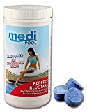 Medipool 514601MP Schwimmbadpflege Perfect Blue Tabs, 1 kg