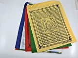 Medizinbuddha tibetische Gebetskette aus Nepal-Fahnen Flaggen - 10 Stück