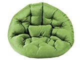 Meerweh Magic Seat Relaxsessel XXL circa 215 cm Outdoor Polyester, grün, 215 x 105 x 12 cm, 74064