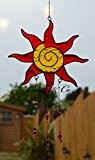 Mehrfarbige Sun Design hängen Suncatcher mit Perlen - Home und Garden Ornament