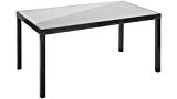MERXX Gartentisch, 150x90, Aluminium, grau 90 cm, 150 cm, grau