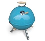 Mini Kugel BBQ Grill in blau Holzkohlegrill Camping Garten Gartenausstattung von Jet-Line