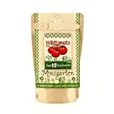 Minigarten - Wildtomate "Rote Murmel" - Komplettes Anzuchtset für saftige, rote Tomaten