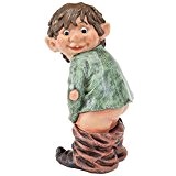 "mit seine Hose Down" Garten Figur Elfe aus Harz Naughty Garten Elf Hof Kunst - Funny Gnome/Elf Polyresin Statue Maßnahmen 13-1/5,1 cm hoch ...