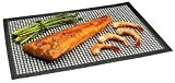 MojiDecor BBQ Grillmatten Grill & Backen Mats, PTFE Antihaft Grillrost Grill-und Backmatte wiederverwendbar PFOA-frei - Perfekt für Fleisch, Fisch und ...