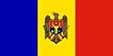 Moldawien Flagge Polyester Wimpelkette 9 m