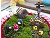 mossfairy 8-teiliges Miniatur-Set für Puppenhaus / Feengarten