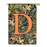 Mossy Oak Camouflage D Monogramm House Flagge