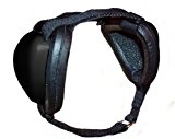 Mutt Muffs Ddr337 Hearing Protection For Dogs, Black, Large by MuttMuffs