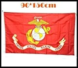 MXTBY 90*150/3x5Ft Amerikanische Armee USA Vereinigte Staaten Marine Corps USMC Polyester Flagge