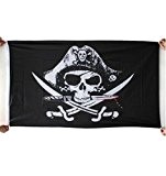 MXTBY 90x150cm Schädel Und Kreuz Knochen Sabres Schwerter Jolly Roger Piraten Flaggen