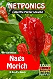 Naga Chili Samen. Die Welt Naga Jolokia Pepper Hottest varety Dorset. Pack enthält 10 Samen.