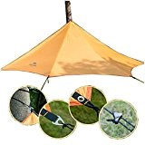 Naturehike Garten Sonnensegel Waterproof Awning Camping Markise(orange)