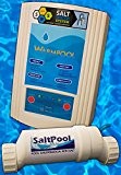 Natürliche Chlor für Pool mit Salz, Salt Water System 20 g 80 m3 T Itanium Plates Made in USA 3 Year Warranty