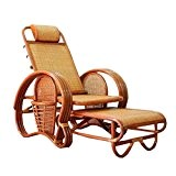 Natürlichen bambus - rattan wicker deckchair / sonnenliege / liegestuhl / strandstuhl / gartensessel / relaxliege / lounge sessel / ...