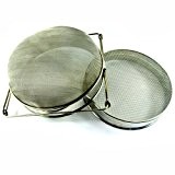 NAVAdeal Stainless Steel Beekeeping Double Honey Filter Strainer Apiary Equipment