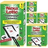 Nexa Lotte 3605 Insektenjäger Fleckenlos + 4 x Nachfüllpack (40 Klebeblätter), SPARPACK
