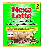 Nexa Lotte Pheromonfalle für Nahrungsmittelmotten - 2 St.