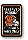 NFL Cincinnati Bengals Plastic Parking Sign
