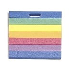 NMC PPCCYPAD05 Comfy-Pad Mehrzweckkissen Regenbogen-Farbdesign