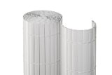 Noor Sichtschutzmatte PVC, Weiß, 0,90 x 3 m