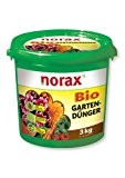 norax Bio Gartendünger mit Langzeitwirkung 3 kg für 70 m²