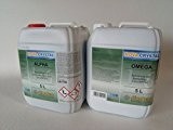 Nova Crystal chlorfreie Wasserpflege Alpha und Omega, als Set, je 5,0 l (Preis je l / 30,60 EUR)