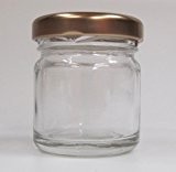 Nutley 's Marmeladengläser 42 ml kleinen Glas Marmelade Jar (24 Stück)