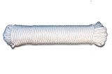 Nylon-Seil, 24,4 m, ideal für Fahnenstangen bis zu 10,7 m
