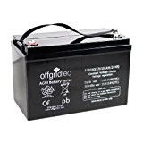Offgridtec AGM Solar Batterie für zyklische Anwendungen, 101 Ah / 12 V, 001004