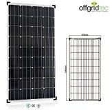 Offgridtec Solarmodul / panel Monokristallin, Solaranlage / zelle, 150 W, 001255