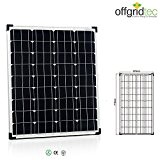 Offgridtec Solarpanel, 80 W, 12 V Monokristallin, 001275