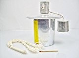 Öllampe Einsatz - Ölbehälter Gartenfackel - aus Aluminium - 200 cm Inhalt - - Ein Qualitätsprodukt von Hannas Laden