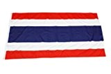 Original Handycop® Flagge Fahne Thailand Landesflagge Prathet Thai Prades Thai Muang Thai Nationalflagge 90 x 150 cm - wetterfeste Qualität