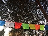 ORIGINAL tibetische *BEST QUALITY* GEBETSFAHNEN aus TIBET 1 Rolle ganze 5 Meter lange GLÜCKsgirlanden