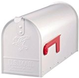 Original U.S. Mailbox - ELITE - Stahl - weiß - Gr. T2