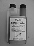 Osaga Filterstarter für Biofilter in Gartenteichen und Aquarien für 25.000 l