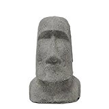 Osterinsel Moai Steinfigur Lavastein Rapa Nui Figur Stein Statue 30 cm
