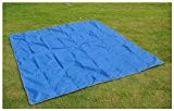 Outdoor 4 Person Matte Picknickmatten Isomatte Tent Groudsheet (blue)