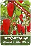 Paprika Samen - 15 Stück - Snackpaprika Rot
