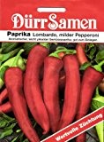 Paprikasamen - Paprika Lombardo, milder Pepperoni von Dürr-Samen